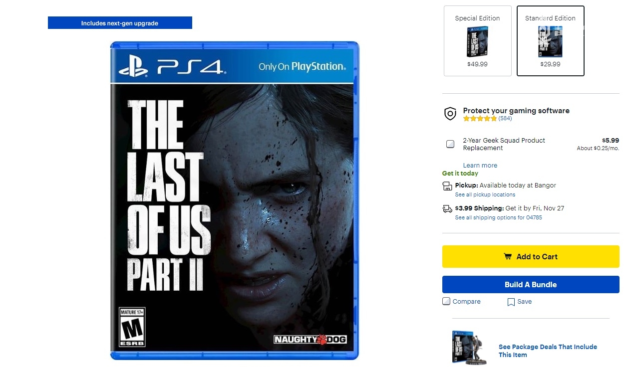 顽皮狗或将为《最后的生还者2》推出PS5版