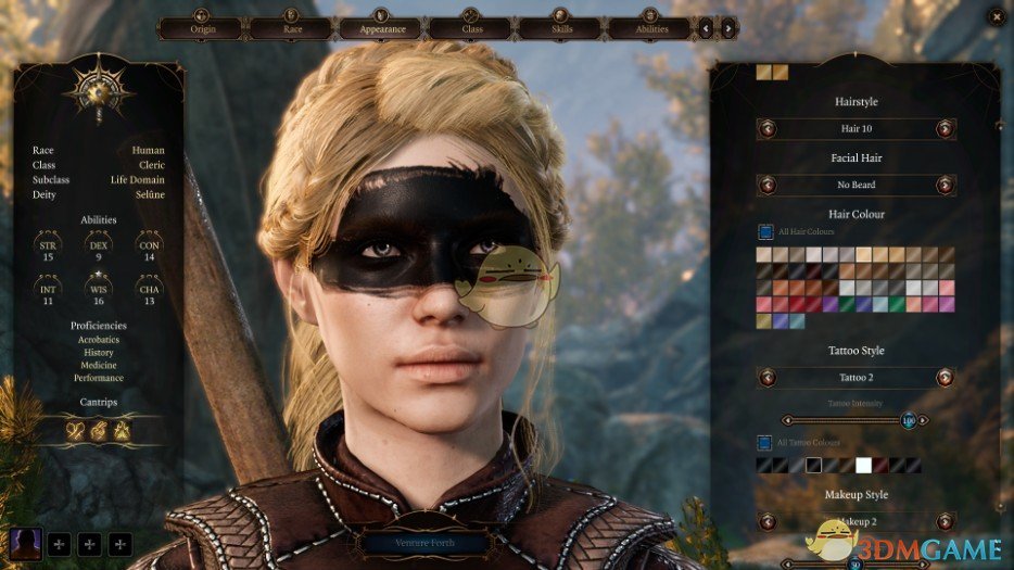 《博德之门3》面部纹理包MOD