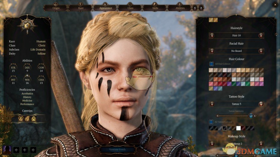 《博德之门3》面部纹理包MOD