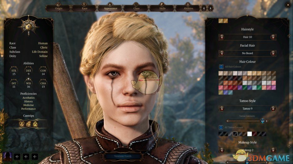 《博德之门3》面部纹理包MOD