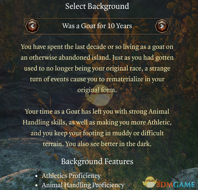 《博德之门3》山羊人MOD