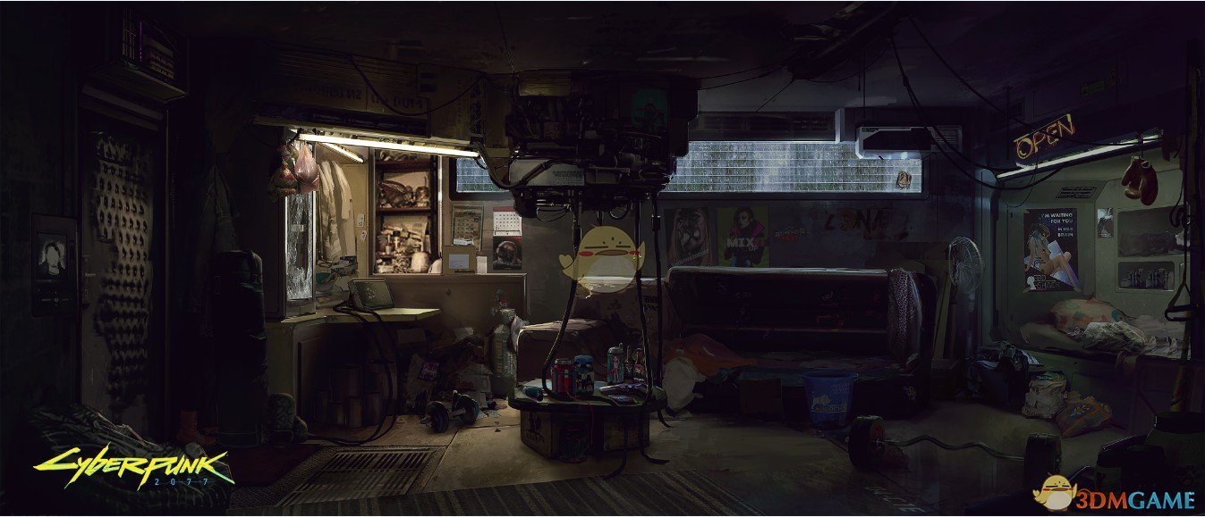 《赛博朋克2077》官方原画集