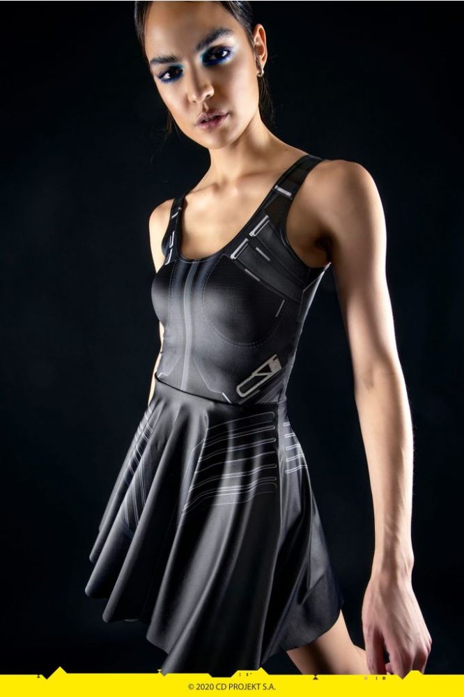 《赛博朋克2077》和BlackMilk联动 推出紧身衣和裙装等