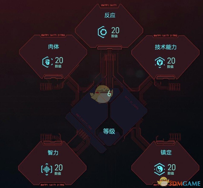 《赛博朋克2077》全属性20开局存档