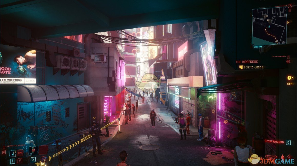 《赛博朋克2077》贴图加载范围提升补丁