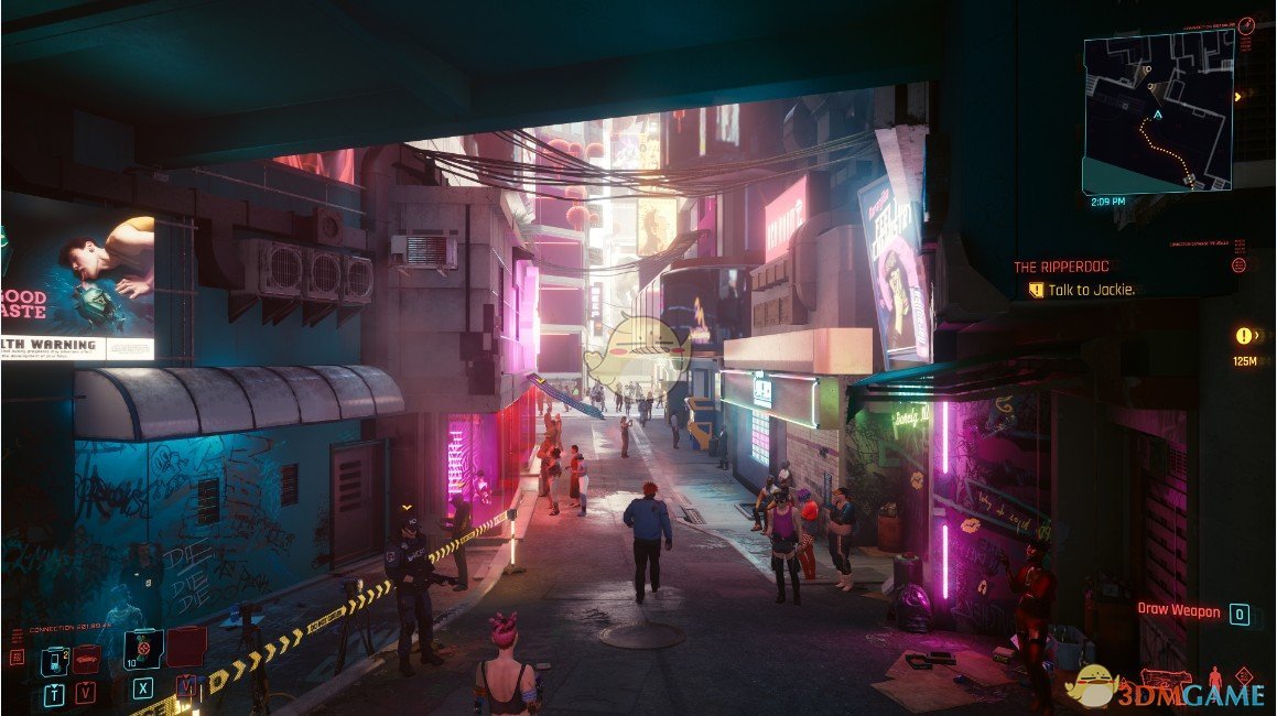 《赛博朋克2077》贴图加载范围提升补丁