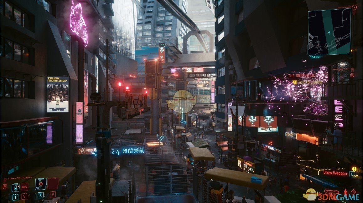 《赛博朋克2077》贴图加载范围提升补丁