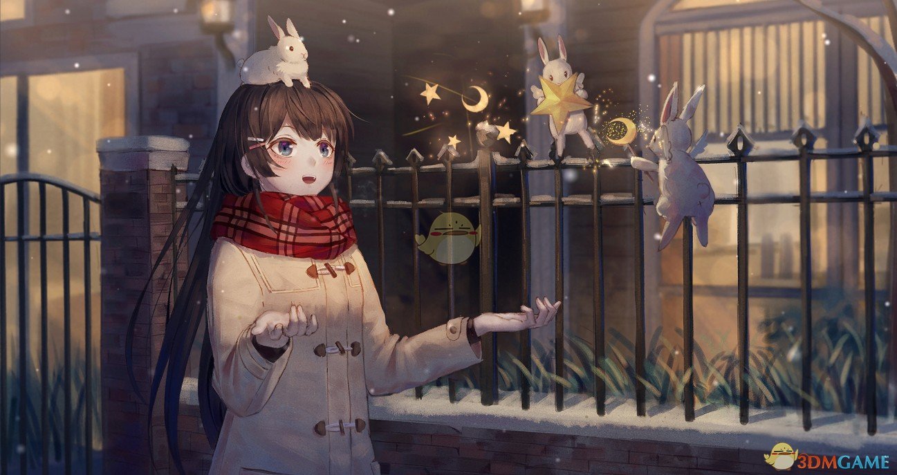 《Wallpaper Engine》冬日魔法精灵动漫动态壁纸