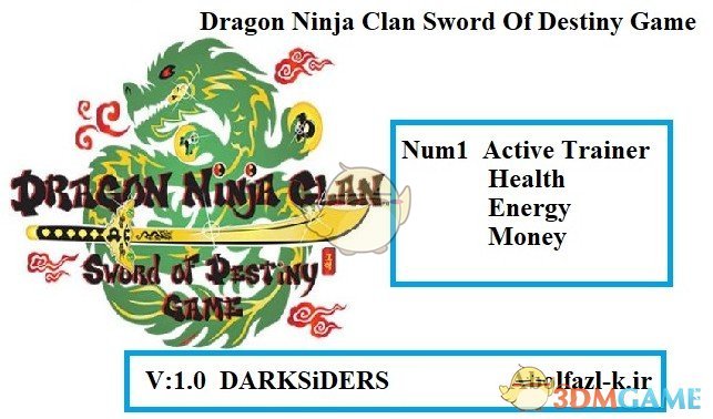 《龙忍者家族：命运之剑》v1.0四项修改器[Abolfazl]