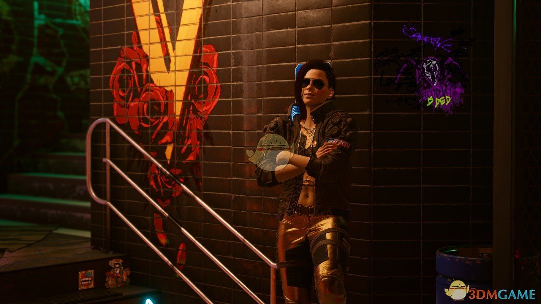 《赛博朋克2077》强尼银手物品包女V街头小子存档