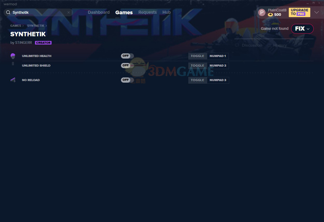《Synthetik》v26.05三项修改器[MrAntiFun]