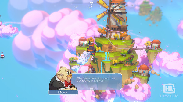 氛围向冒险探索新游《云间跃动者》上架Steam