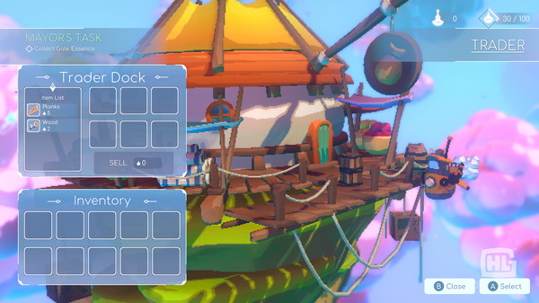 氛围向冒险探索新游《云间跃动者》上架Steam