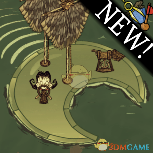 《饥荒》新的船型MOD