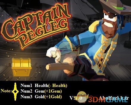 《佩格莱格船长》v1.0三项修改器[Abolfazl]