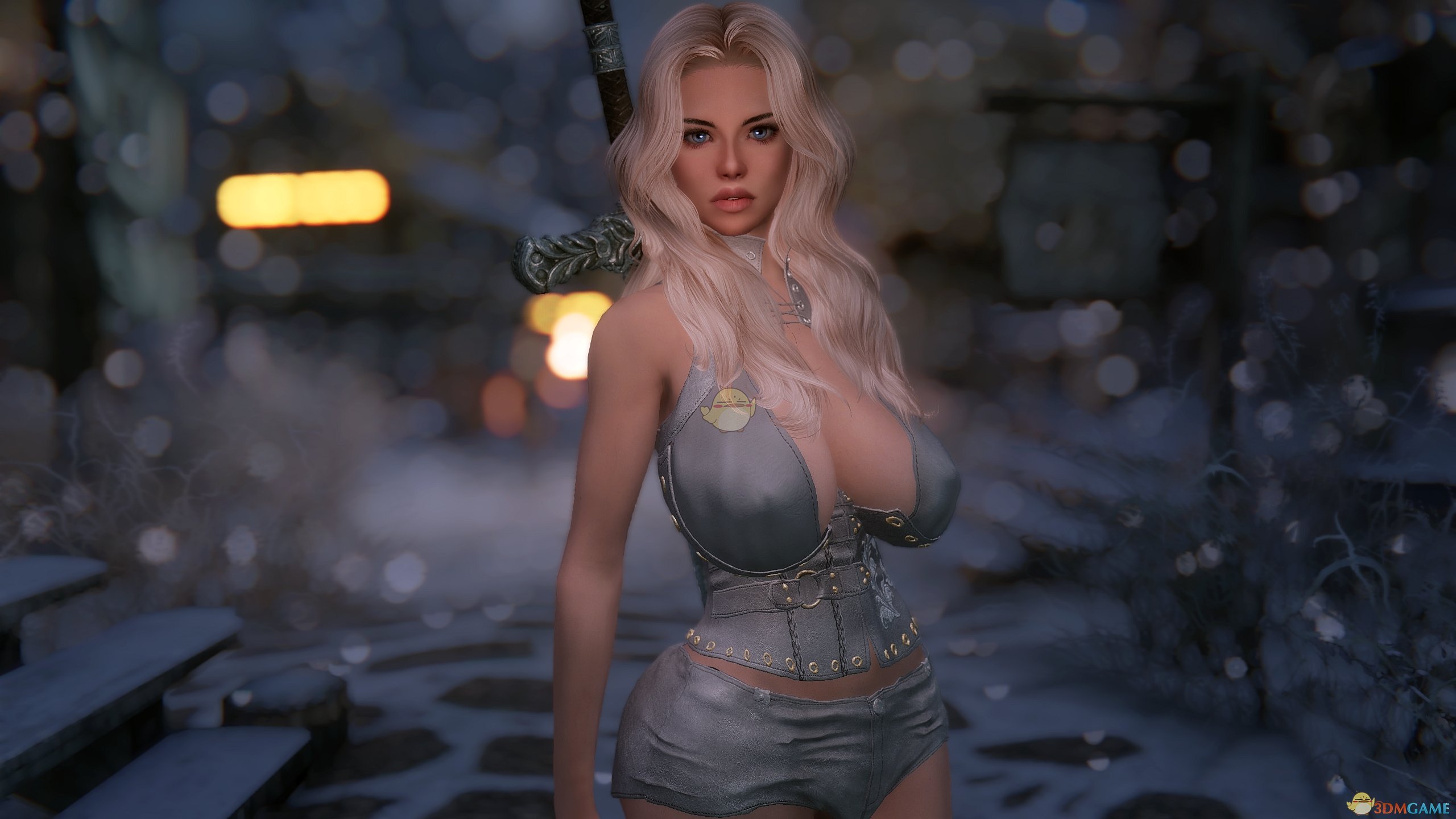 《上古卷轴5：天际》Lizaveta性感女性随从MOD