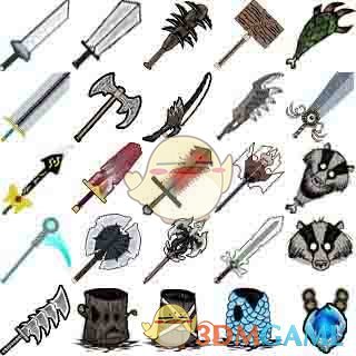 《饥荒》更多的武器MOD