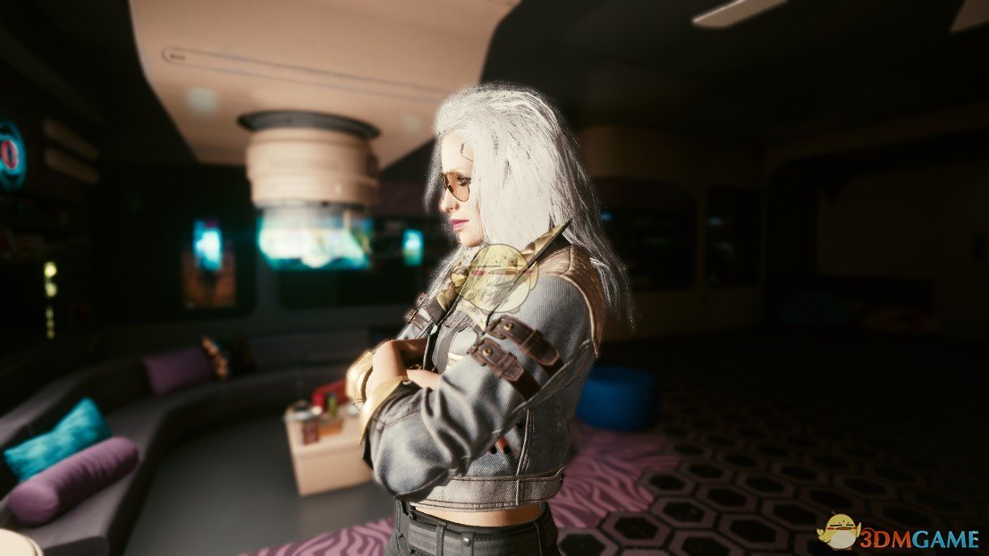 《赛博朋克2077》白发补丁