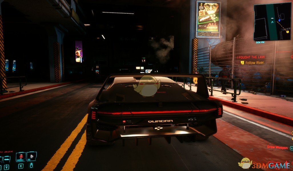 《赛博朋克2077》瞬间召唤载具MOD