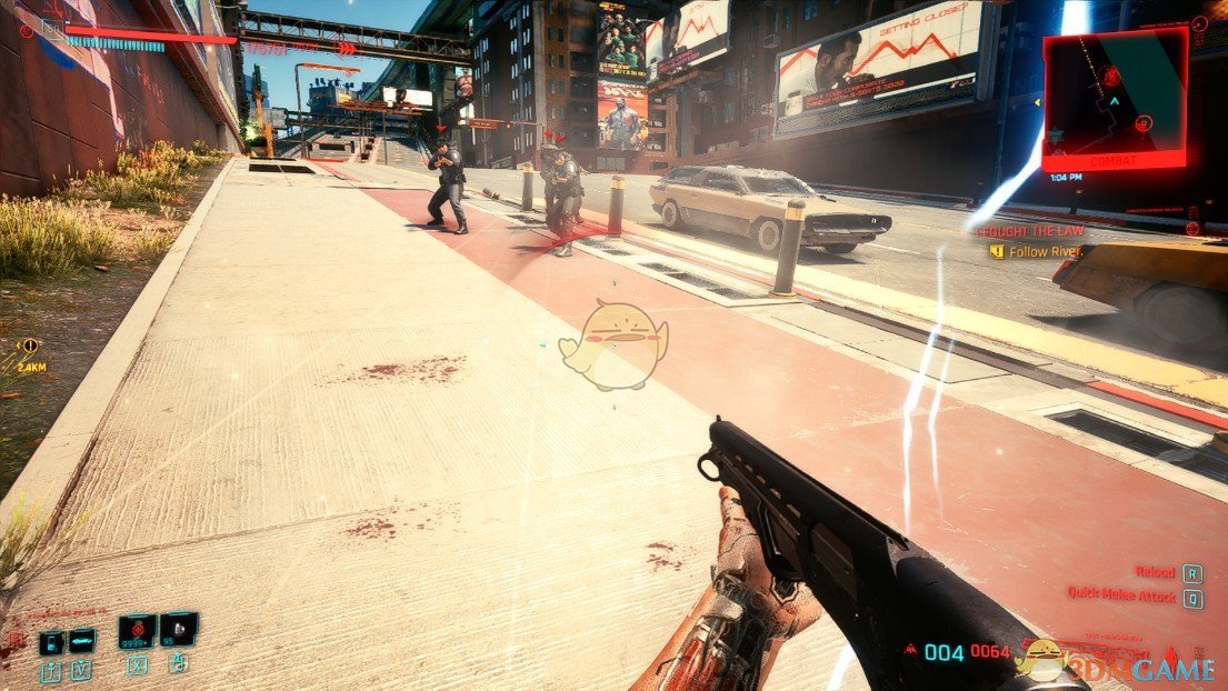 《赛博朋克2077》无敌模式MOD