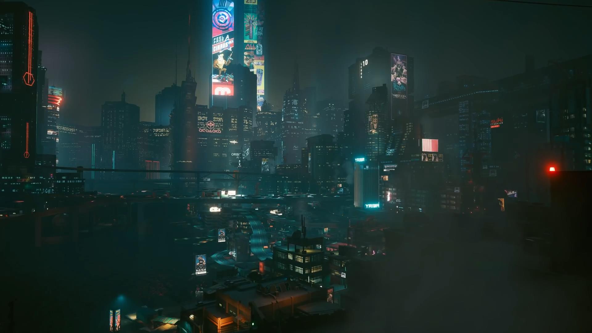《赛博朋克2077》RTX光追新宣传片 夜之城魅力大
