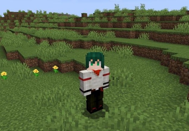 《我的世界》尸兄青龙皮肤MOD