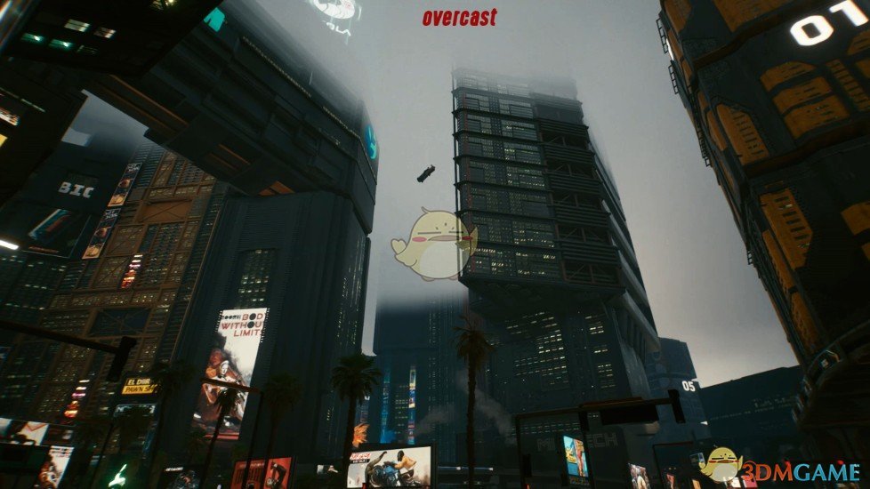 《赛博朋克2077》赛博朋克式天气补丁