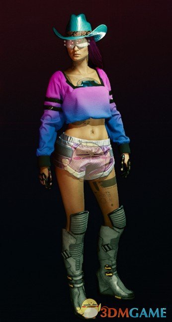 《赛博朋克2077》女V的衣柜存档