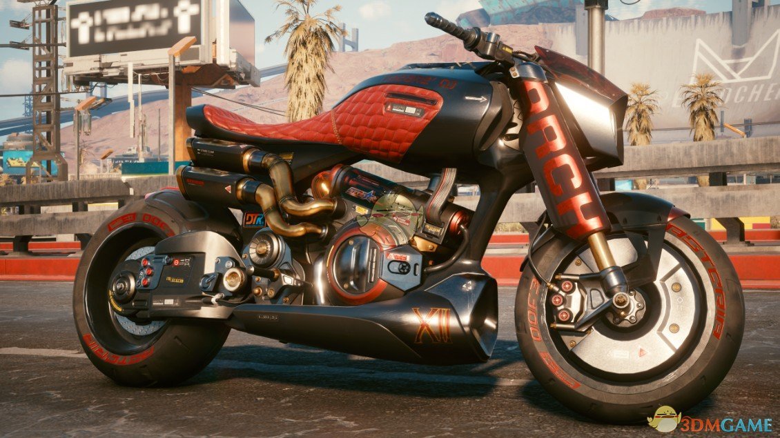 《赛博朋克2077》炫酷摩托MOD