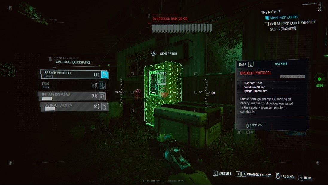 《赛博朋克2077》蓝白风格UI界面补丁