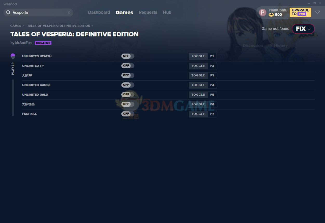 《薄暮传说：终极版》v2021.01.09七项修改器[MrAntiFun]