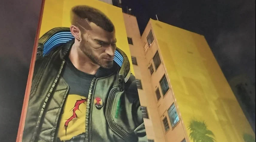 巴西圣保罗《赛博朋克2077》壁画因违规遭罚款