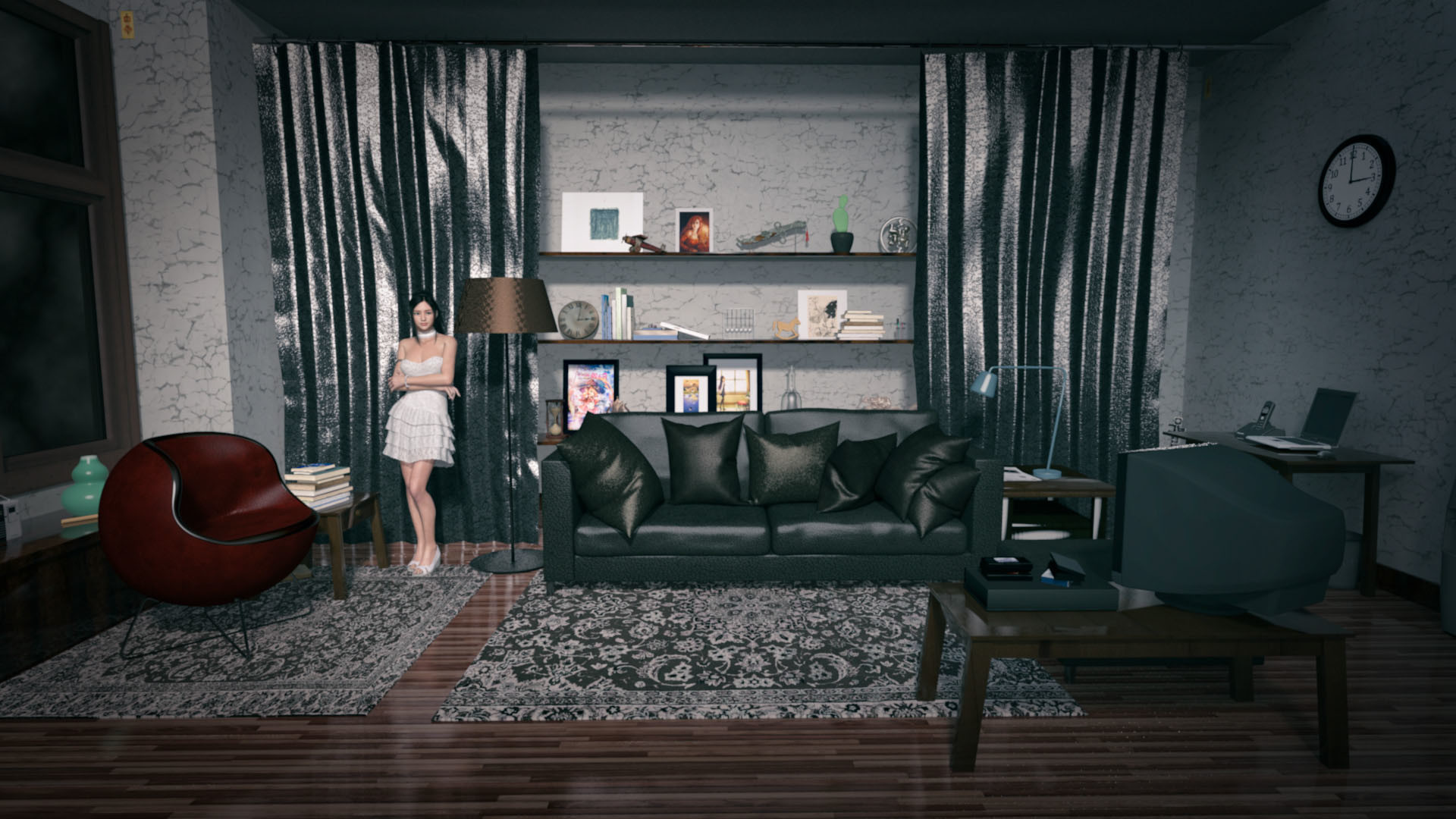 33个短篇恐怖故事 惊悚解密游戏《戾谈》18日发售