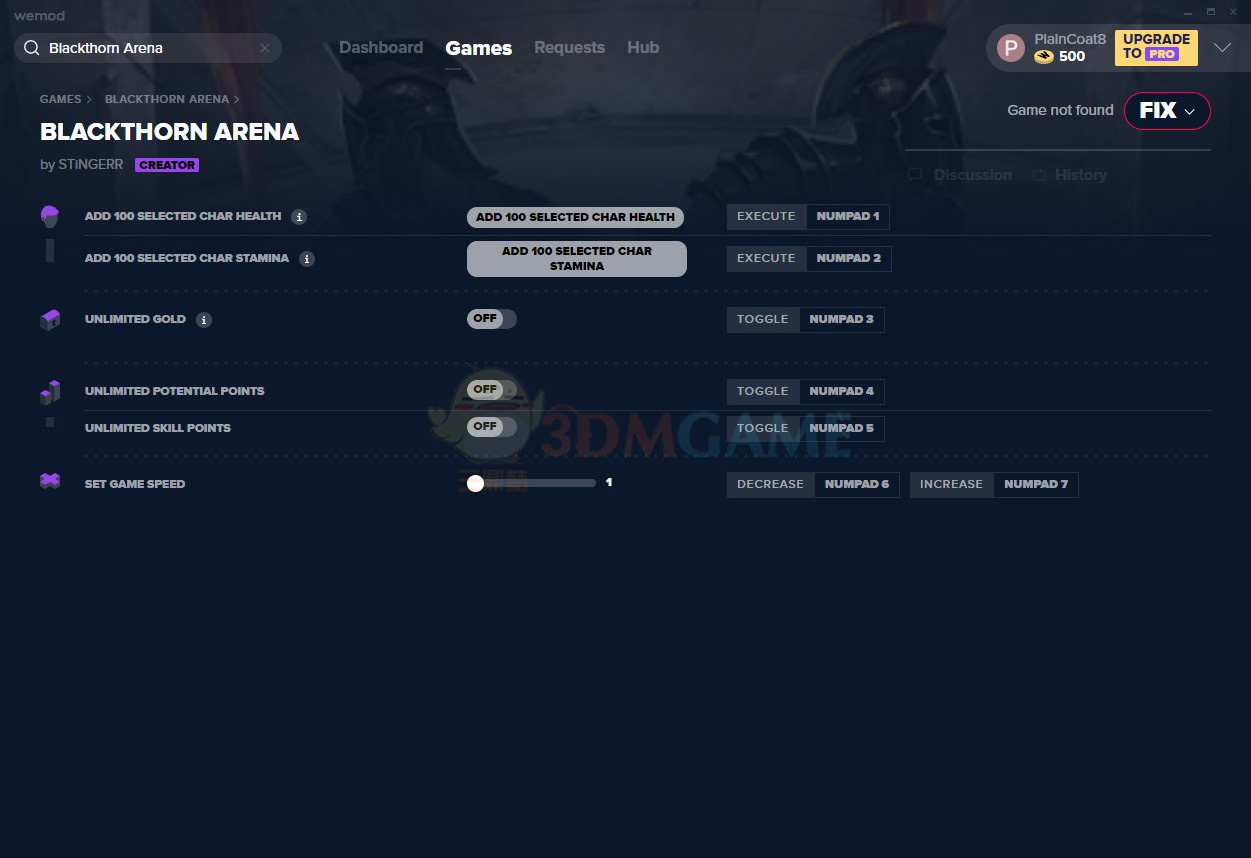 《黑荆棘角斗场》v1.3.2六项修改器[MrAntiFun]