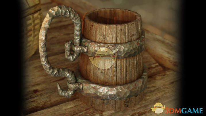 《上古卷轴5：天际》大啤酒杯的新纹理MOD