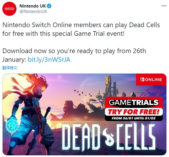 任天堂「试玩同乐会」欧服游戏确认为《死亡细胞》