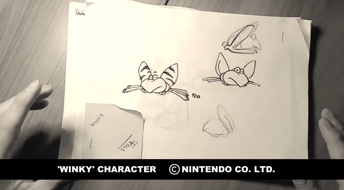 原设计师展示任天堂《超级大金刚》原始设计草图