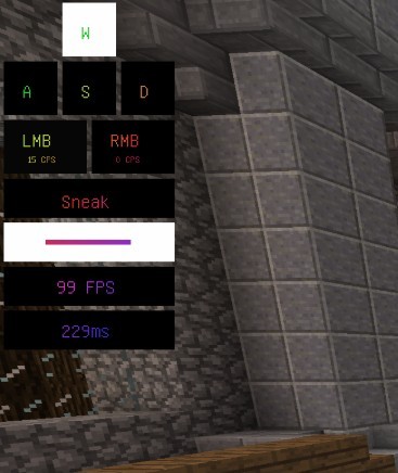 《我的世界》按键显示MOD