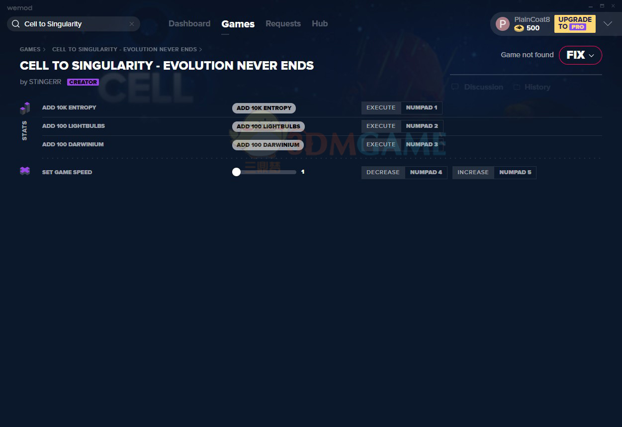 《细胞奇点》v2020.01.20四项修改器[MrAntiFun]