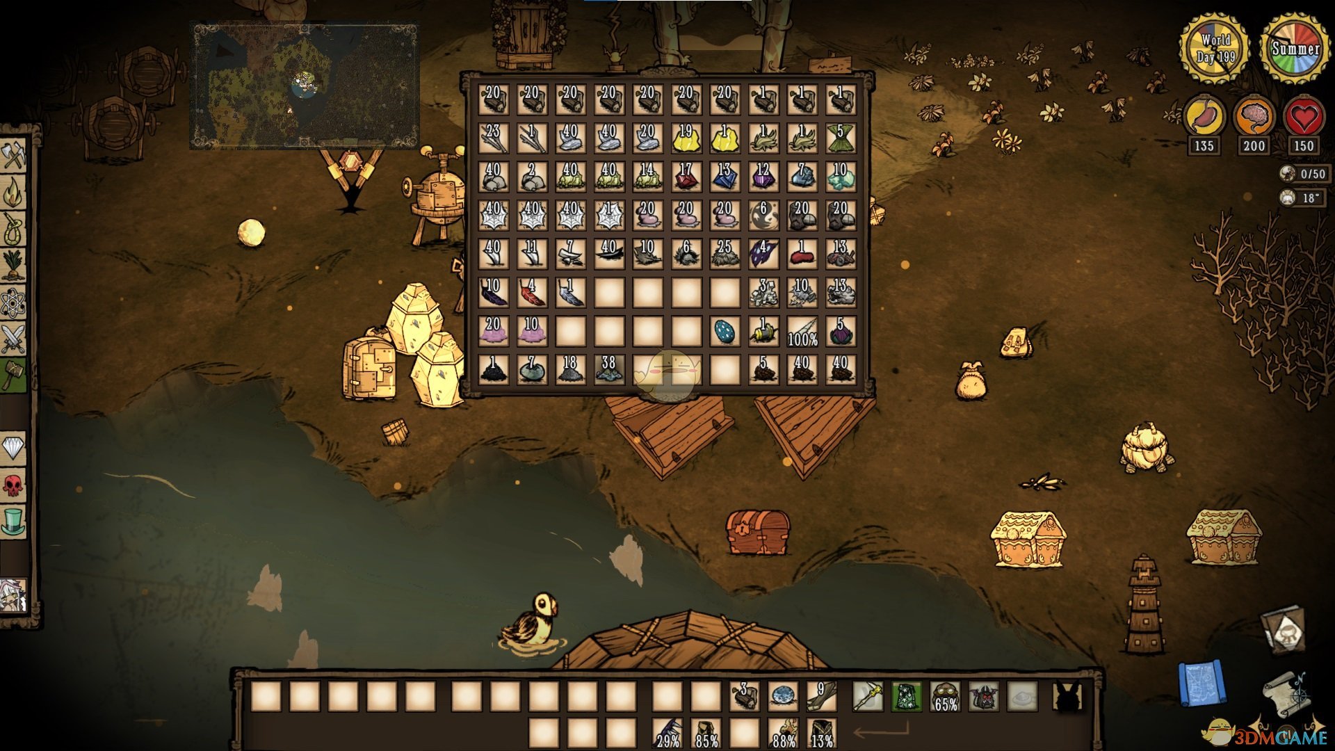 《饥荒》大储存地窖MOD