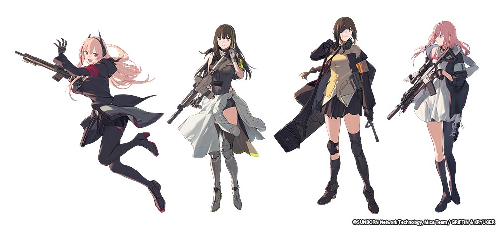 手游《少女前线》TV动画化确定 预计2021年上线播出