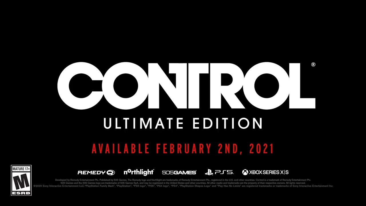 《控制》次世代终极版将于2月2日登陆PS5/XS