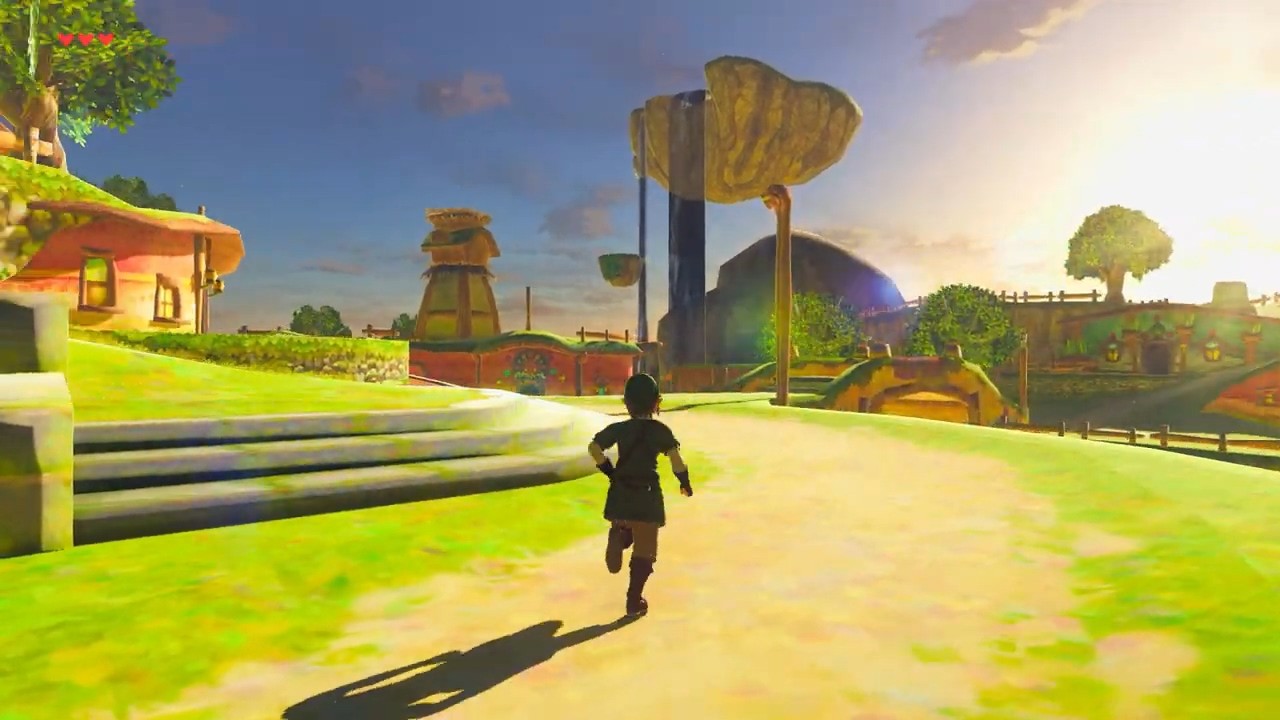 技术玩家用旷野之息重建《塞尔达传说：天空之剑》村庄