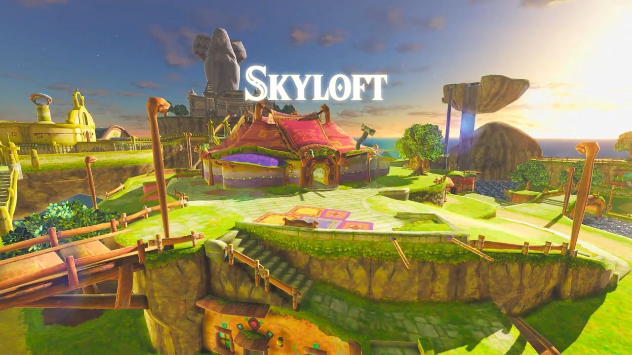 技术玩家用旷野之息重建《塞尔达传说：天空之剑》村庄