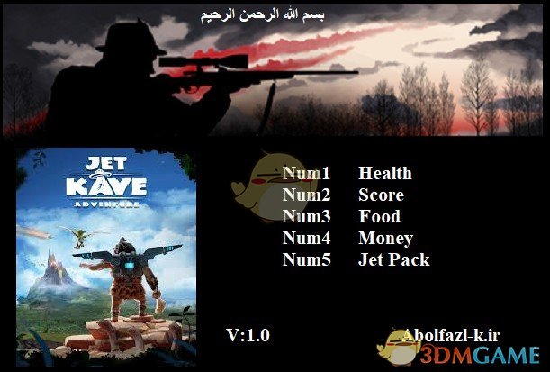 《喷射原始人历险记》v1.0五项修改器[Abolfazl]