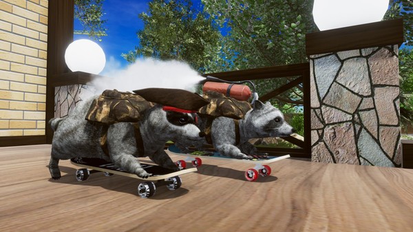 反抗人类！模拟新游《被通缉的浣熊》上架Steam 2021年第一季度上市