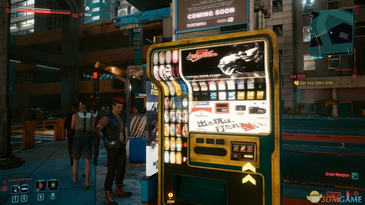 《赛博朋克2077》银翼杀手自动贩卖机MOD