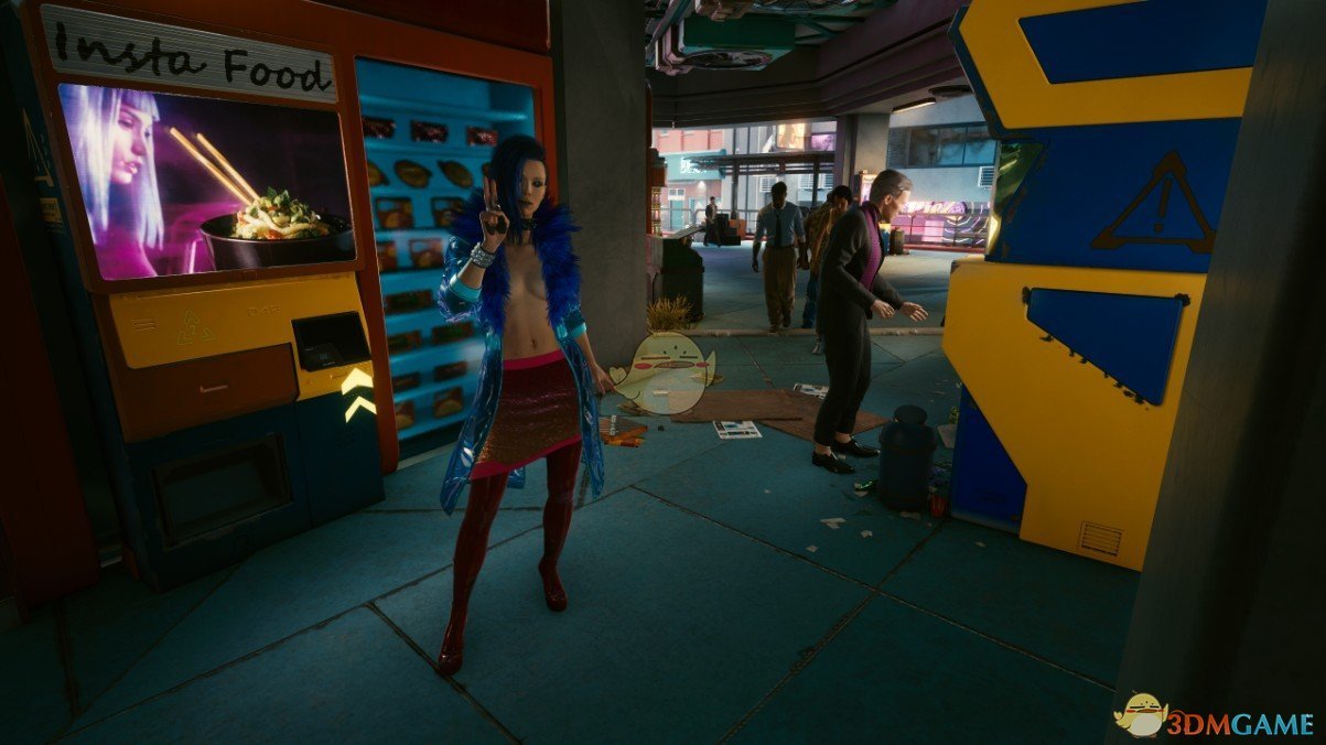 《赛博朋克2077》银翼杀手自动贩卖机MOD