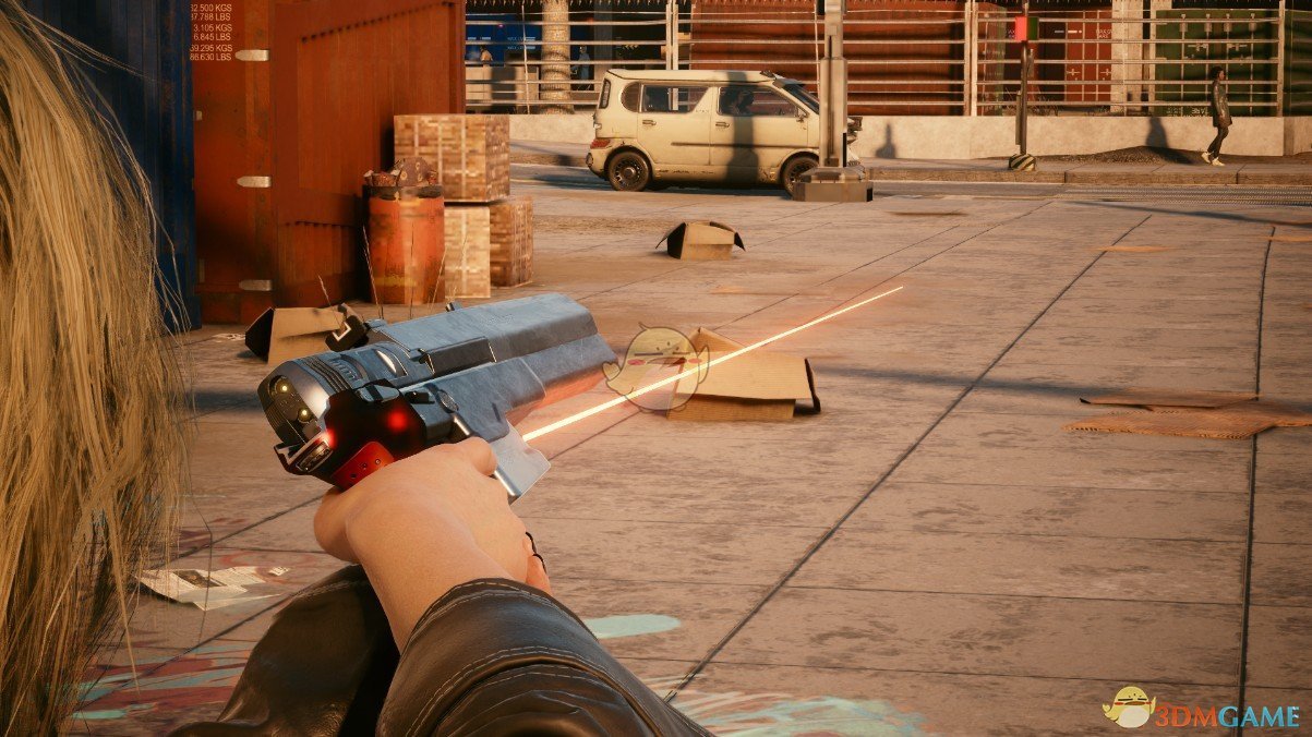 《赛博朋克2077》自定义帅气马洛里安3516手枪MOD