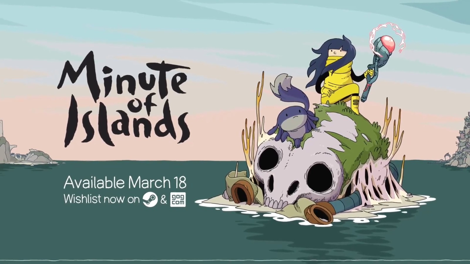 卡通风手绘解谜《Minute of Islands》3月18日发售 试玩版已上线 